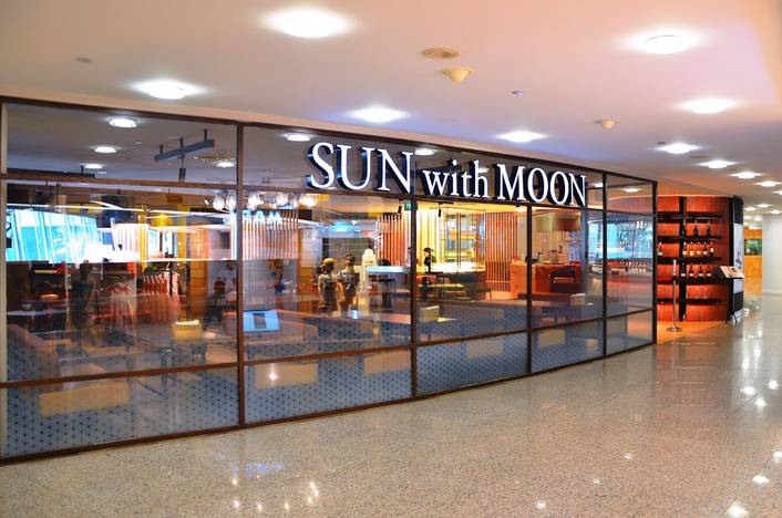 Sun with Moon Japanese Dining & Café at Wheelock Place