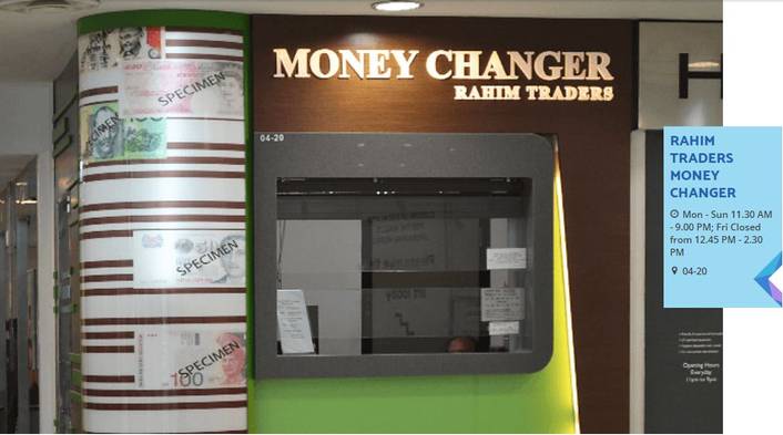 Rahim Traders Money Changer at White Sands