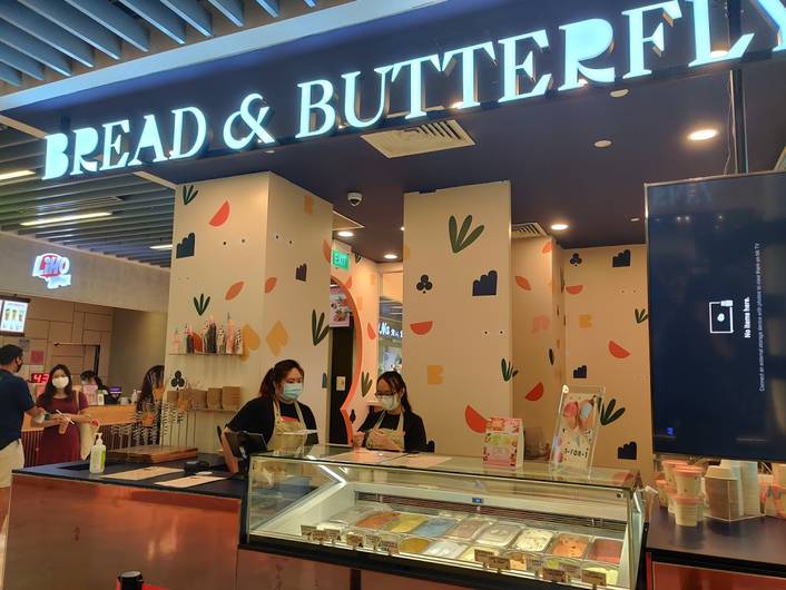Bread and Butterfly at Wisma Atria