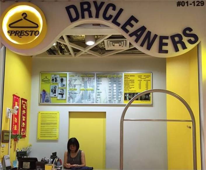 Presto Drycleaners at Bedok Mall