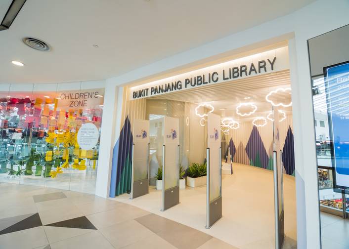 Bukit Panjang Public Library at Bukit Panjang Plaza