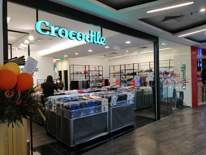 Crocodile Outlet at Changi City Point