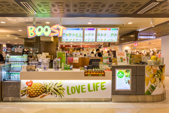 Boost Juice Bar at Chinatown Point