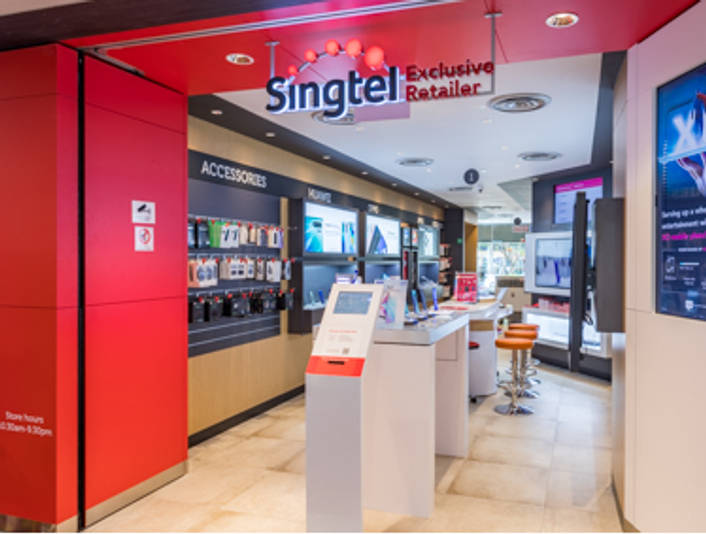 Singtel Exclusive Retailer at Chinatown Point