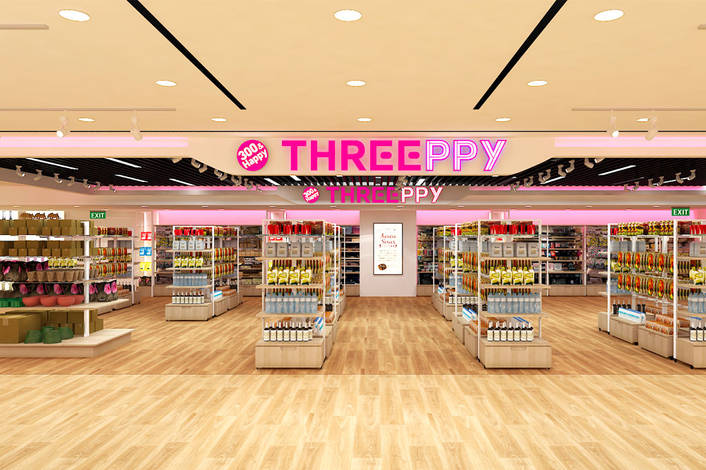 Threeppy by Daiso Japan at Downtown East