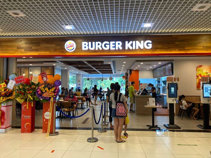 Burger King at Heartland Mall Kovan