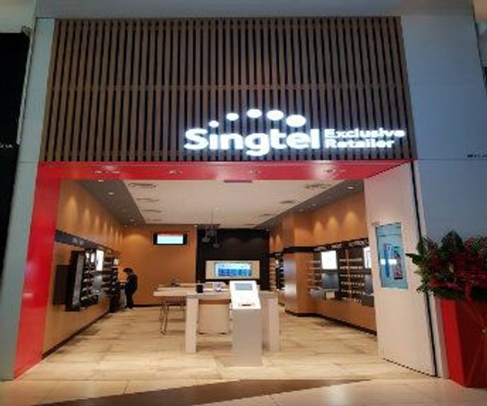 Singtel Exclusive Retailer at JCube