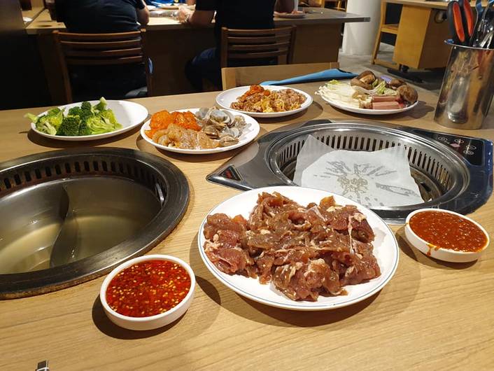 Hanssik Korean BBQ Buffet at Kallang Wave Mall