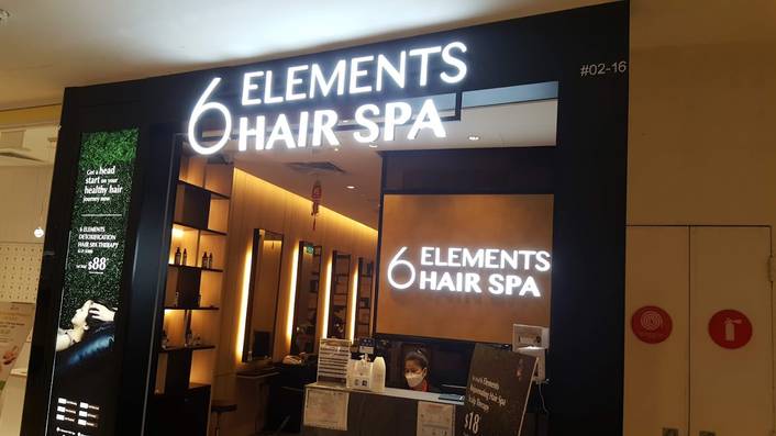 6 Elements Hair Spa at Lot One