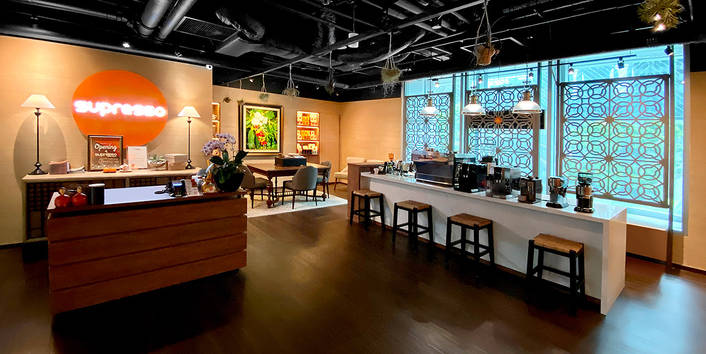 Supresso Coffee at Mandarin Gallery