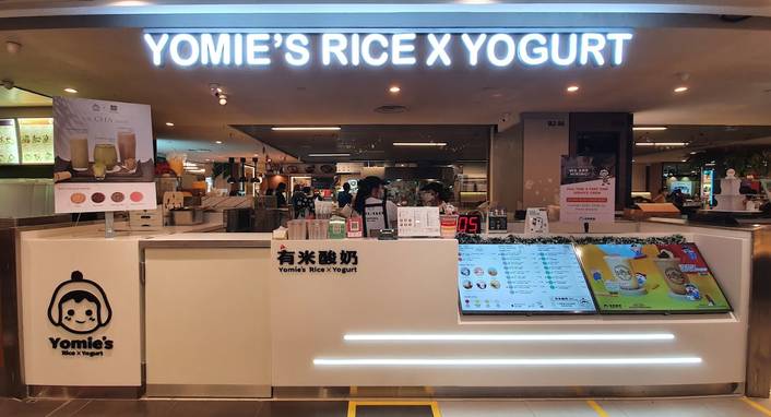 Yomie's Rice X Yogurt at Plaza Singapura