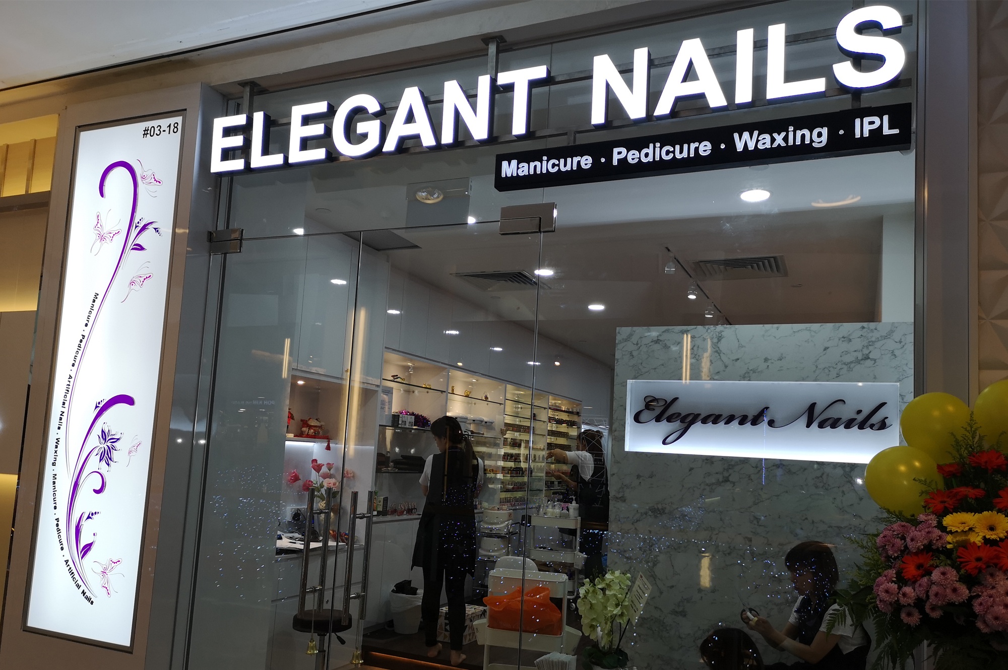 Elegant Nails at Velocity @ Novena Square
