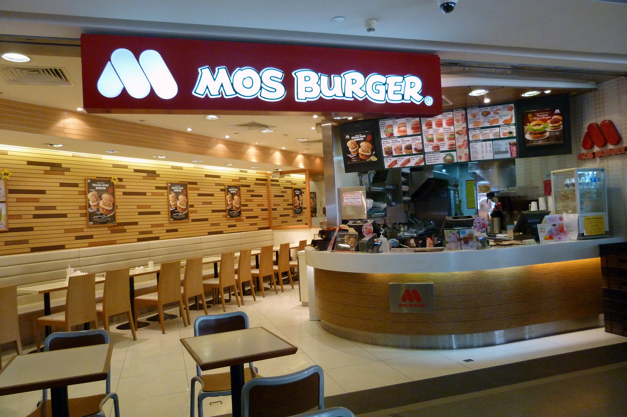 MOS Burger at Velocity @ Novena Square