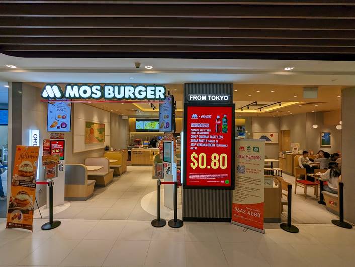 MOS Burger at VivoCity