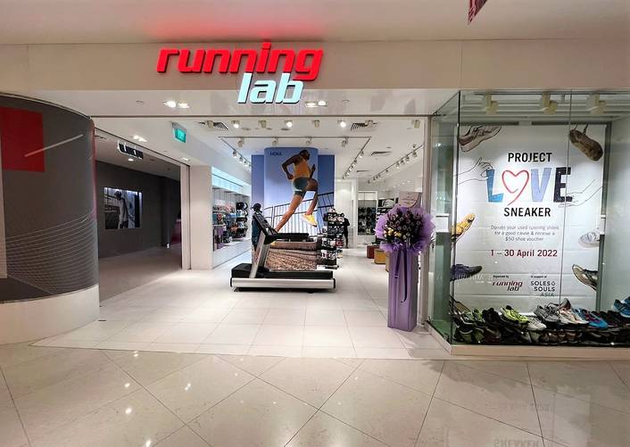 Running Lab at VivoCity