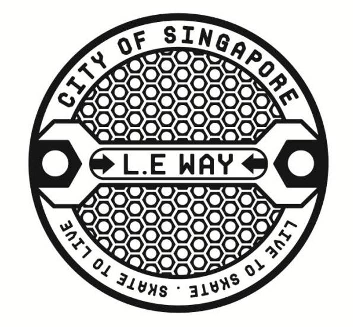 L.E. WAY logo