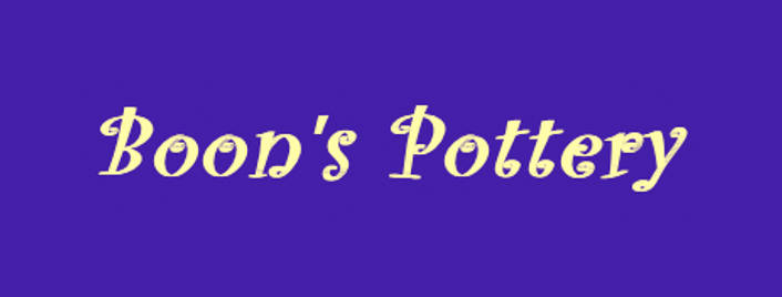 Boon’s Pottery logo