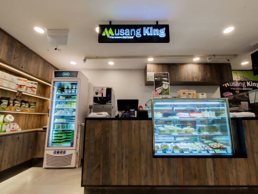 Musang King by Four Seasons Durian at AMK Hub