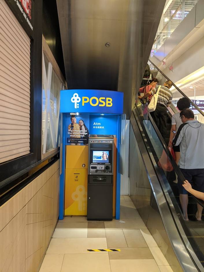 POSB ATM at Bedok Mall