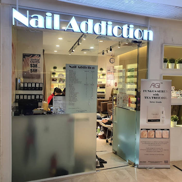 Nail Addiction at Century Square store front