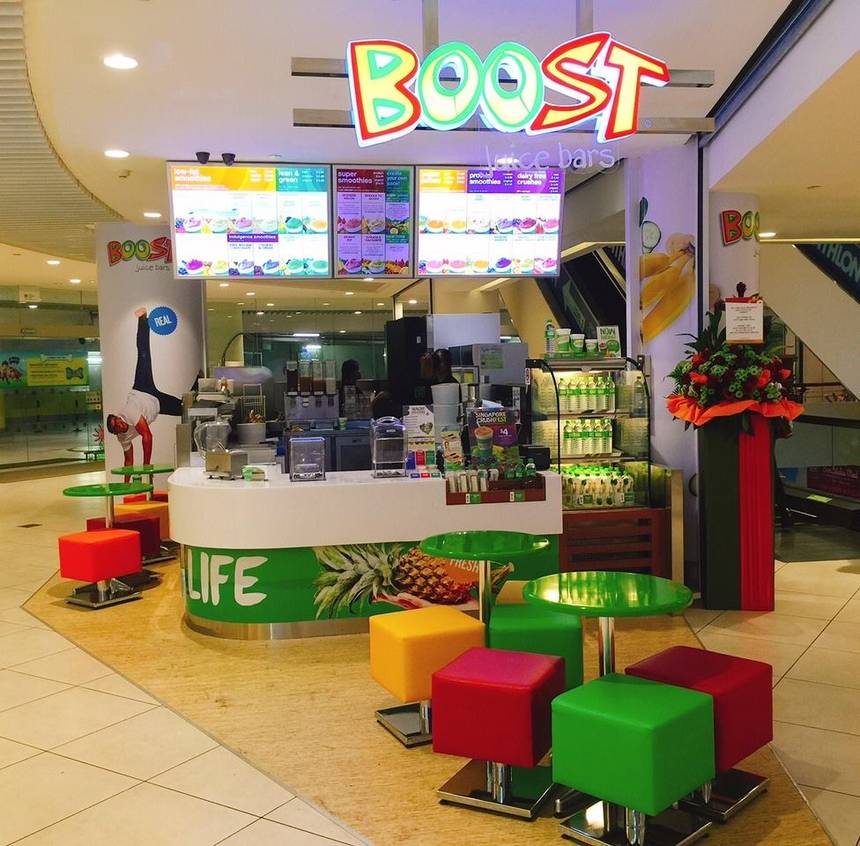 Boost Juice Bars at City Square Mall