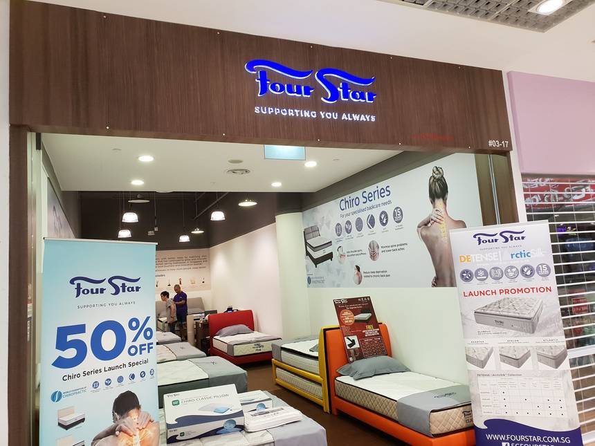 Four Star By ISZ Bedding at City Square Mall