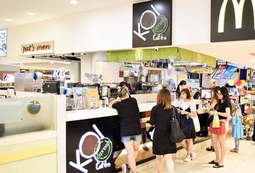 KOI Café Express at City Square Mall store front