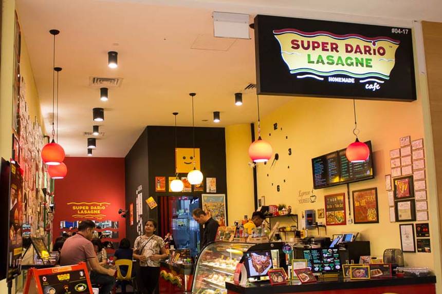 Super Dario Lasagne Café at City Square Mall store front