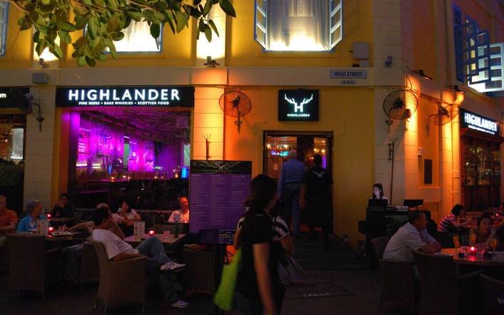 Highlander Bar & Restaurant at Clarke Quay