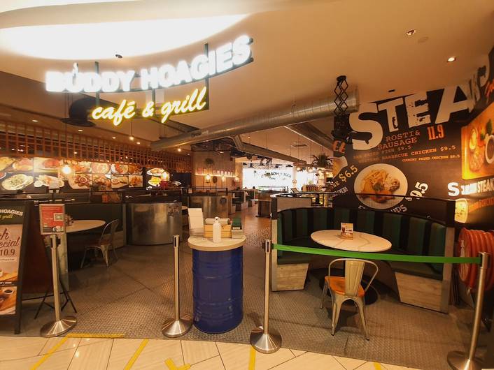 Buddy Hoagies Café & Grill at Eastpoint Mall store front