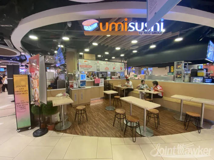 umisushi at Eastpoint Mall store front