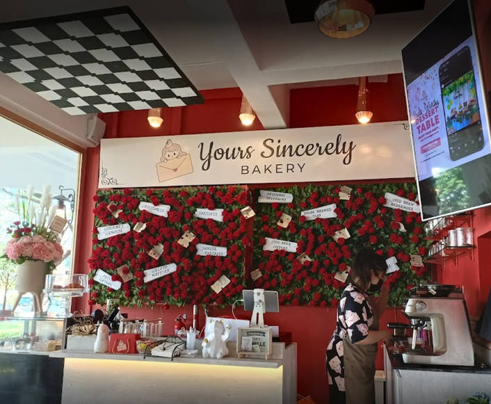 Yours Sincerely Bakery at East Village store front