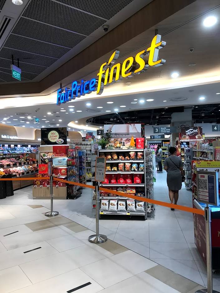 FairPrice Finest at Funan Mall store front