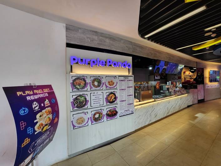 Purple Panda Diner at Hillion Mall store front