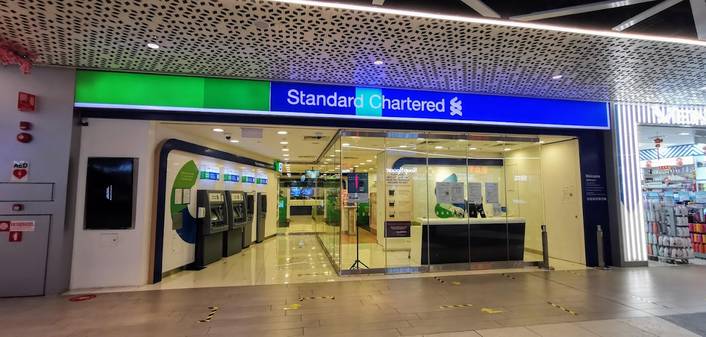 Standard Chartered Bank at Jem store front
