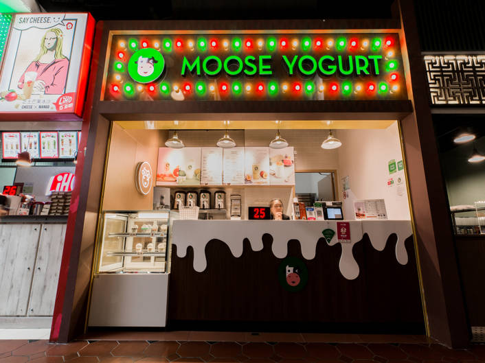 Moose Yogurt at Jurong Point