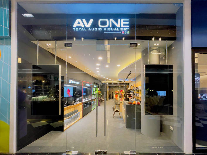 AV One at Millenia Walk store front