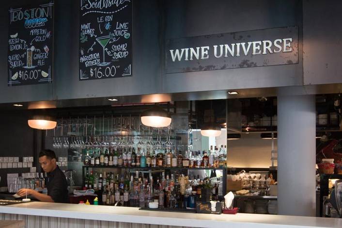 Wine Universe Restaurant & Wine Bar at Millenia Walk store front