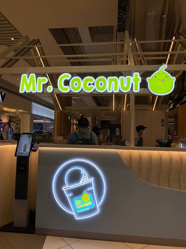 Mr Coconut at One Raffles Place