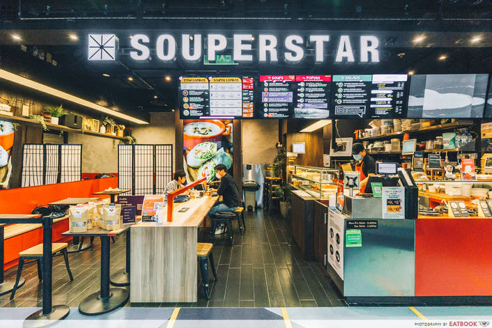Souperstar at One Raffles Place store front