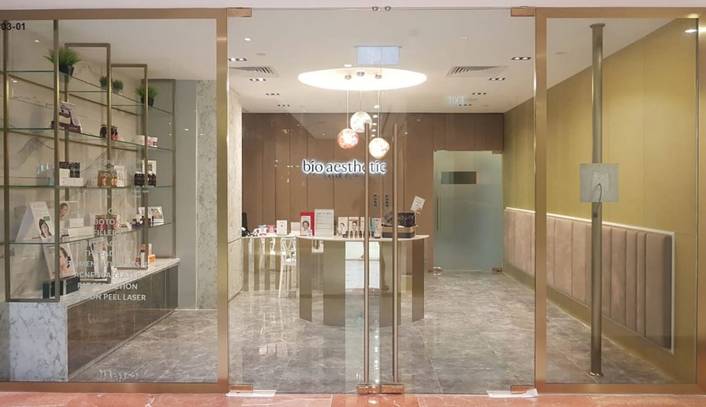 Bio Aesthetic Laser Clinic at Palais Renaissance store front