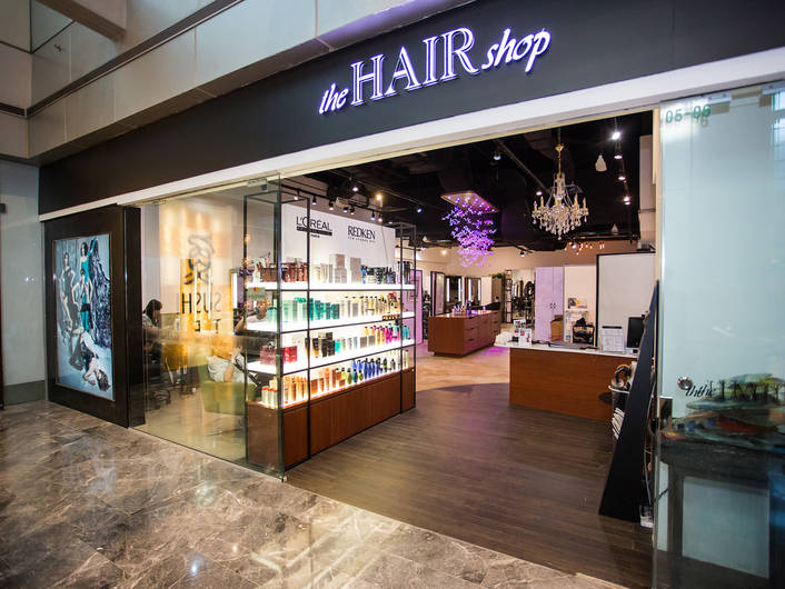 The Hair Shop at Paragon store front
