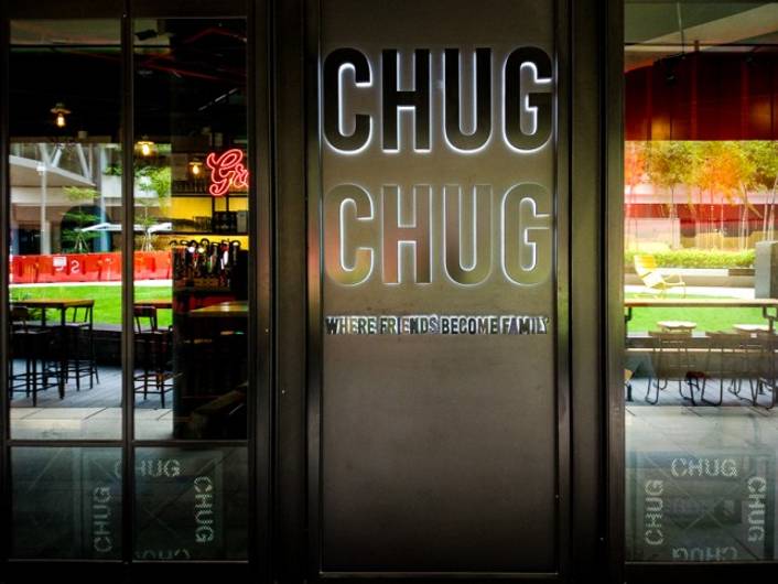 Chug Chug at Paya Lebar Quarter store front