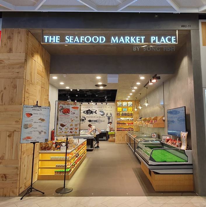 The Seafood Market Place by Song Fish at Paya Lebar Quarter store front