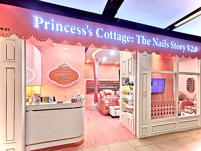 Princess's Cottage: The Nails Story at The Seletar Mall store front