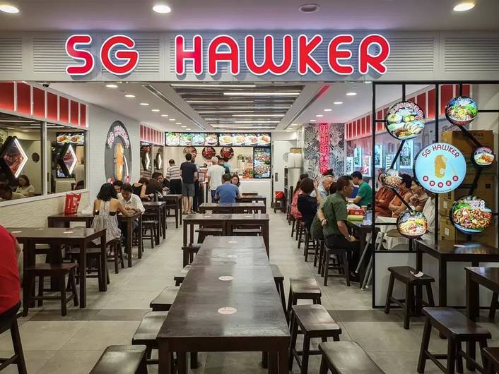 SG HAWKER at Tanglin Mall store front