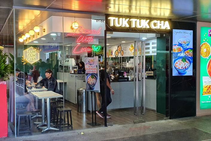 Tuk Tuk Cha at The Clementi Mall