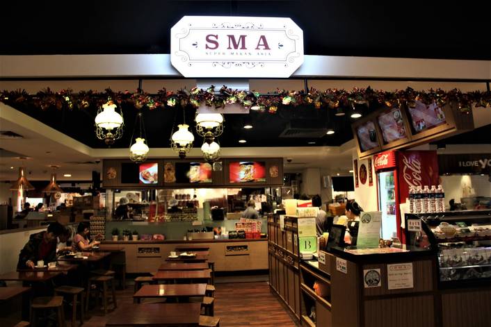 SMA - Super Makan Asia at Tiong Bahru Plaza store front