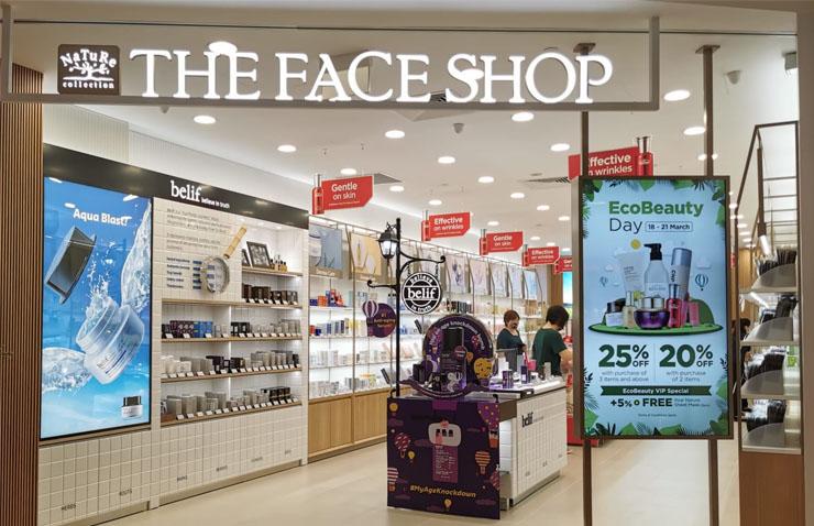 THEFACESHOP-Nature Collection at Velocity @ Novena Square