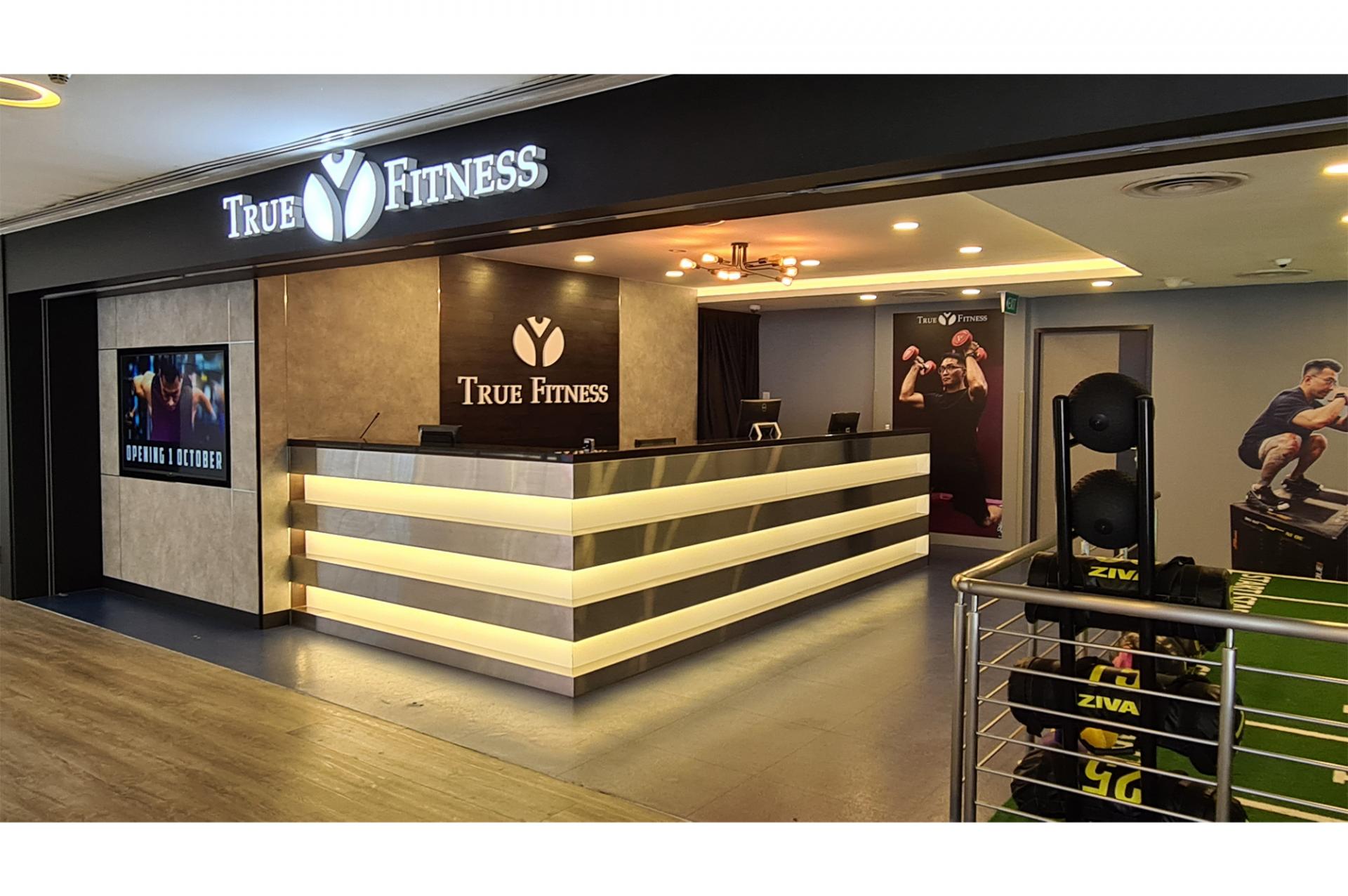 True Fitness at Velocity @ Novena Square store front